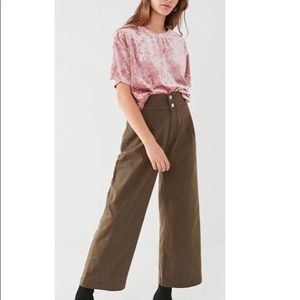 BDG Amanda High-Rise Button Culotte Pant